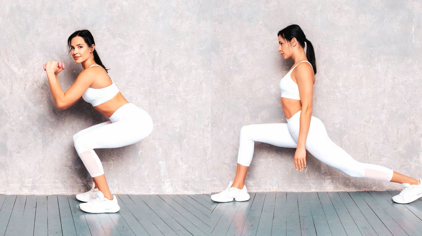 Lunges or Squats