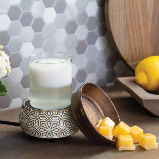 Stone Hexagon 2-in-1 Classic Fragrance Warmer