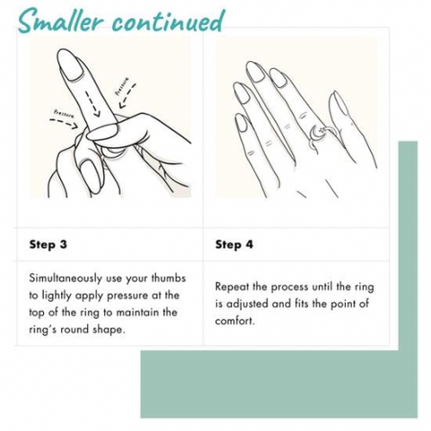 adjusting an adjustable ring