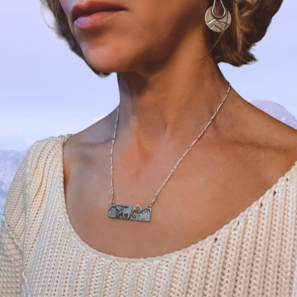 Louis Vuitton x Nigo Mountain Bear Necklace Silver in Silver Metal with  Silver-tone - US