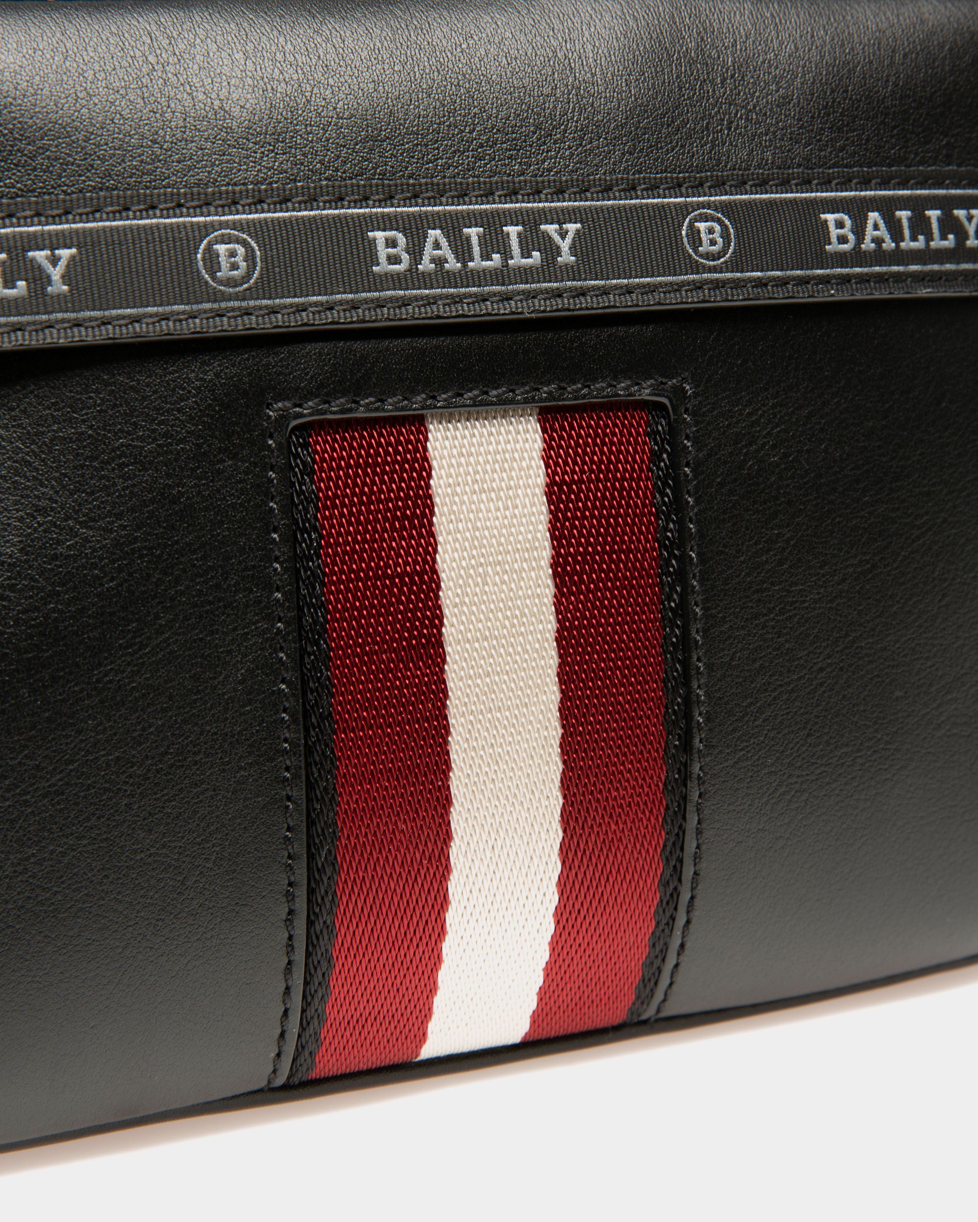 Men's Leather Hal Crossbody Bag by Bally