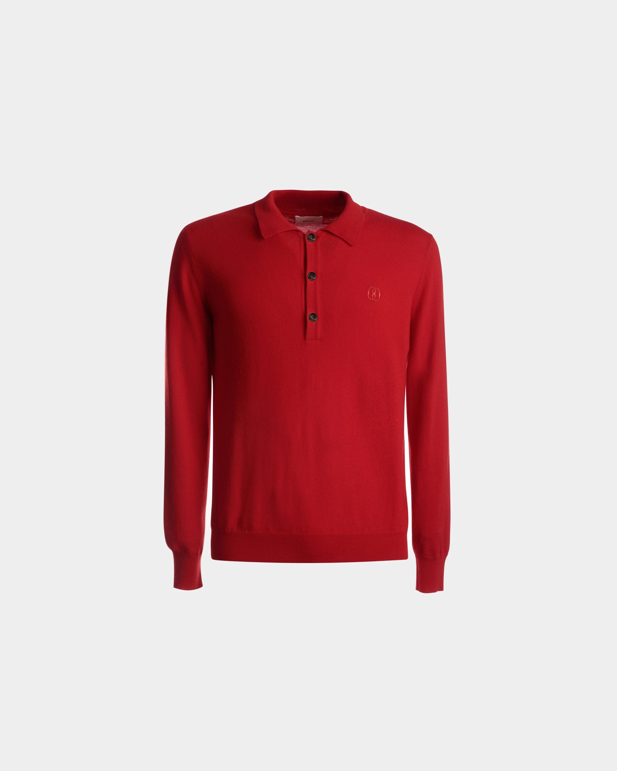 Bally Men's Embroidered Logo Polo Shirt