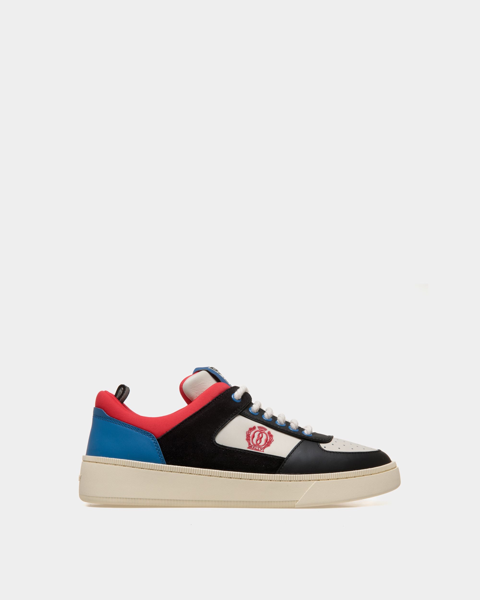 Raise | Men's Sneaker in Multicolor Leather | Bally | Still Life Side