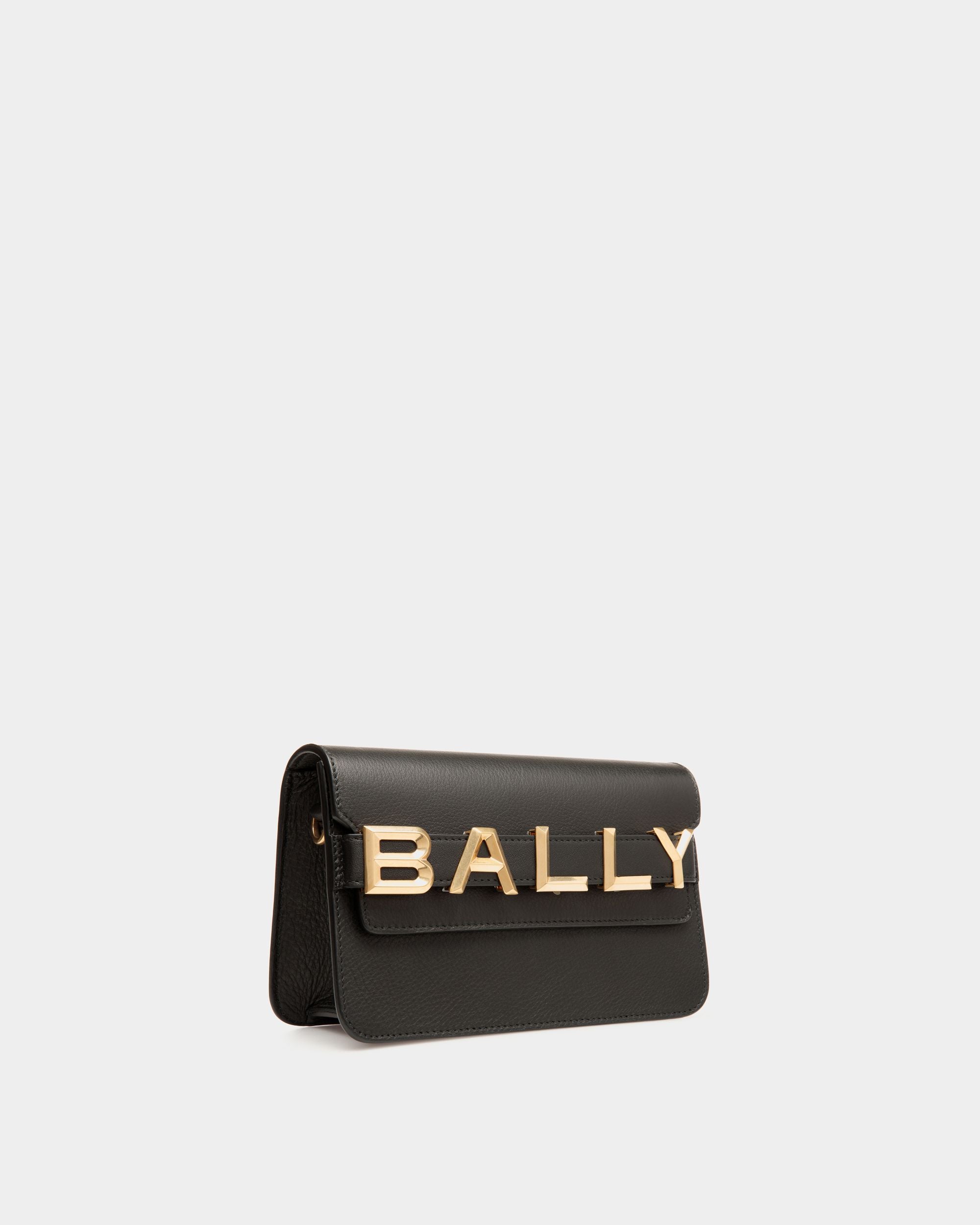 Bally 'baily' Crossover Leather Bag in Black