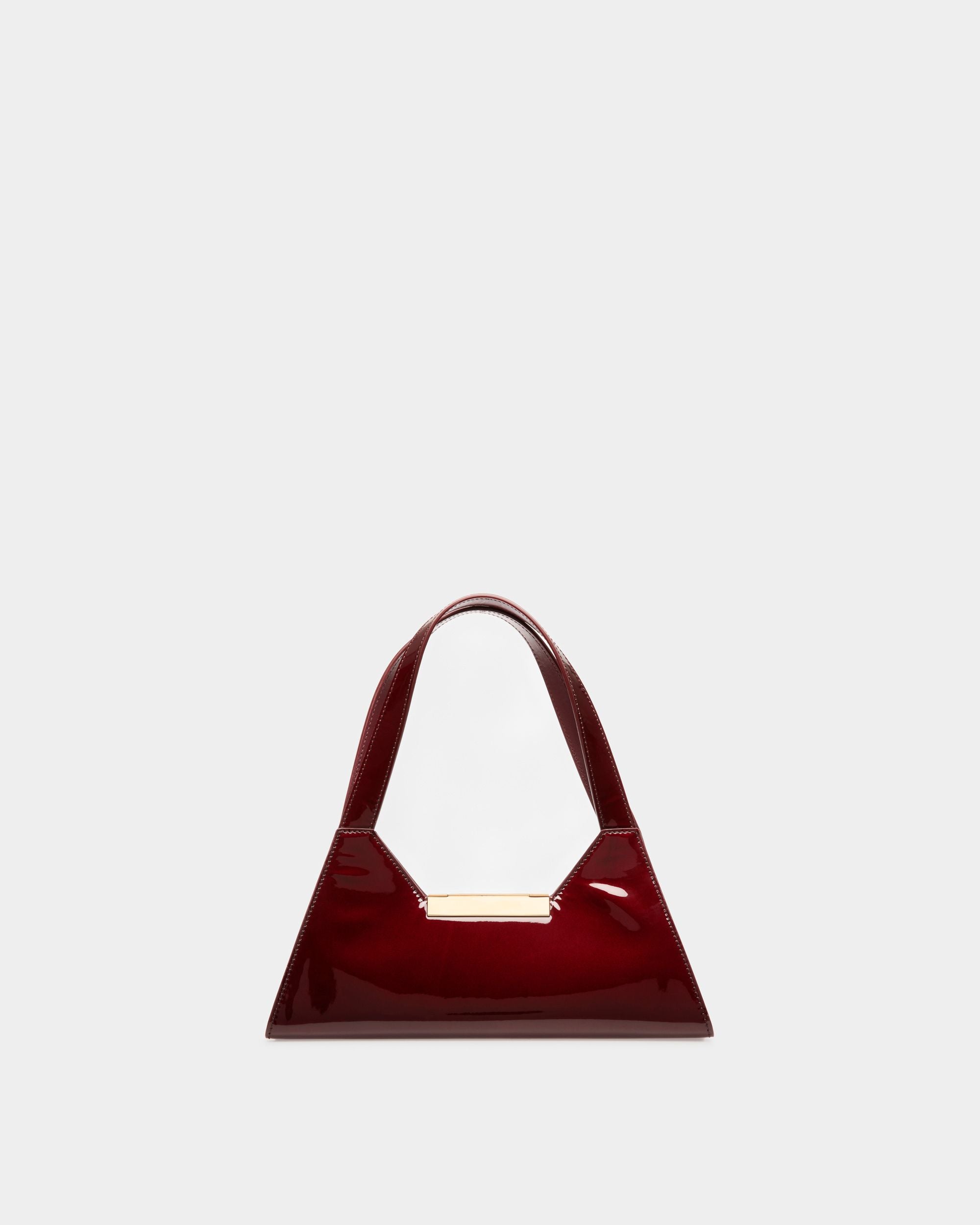 Bally Red Leather Document Crossbody Bag Bally