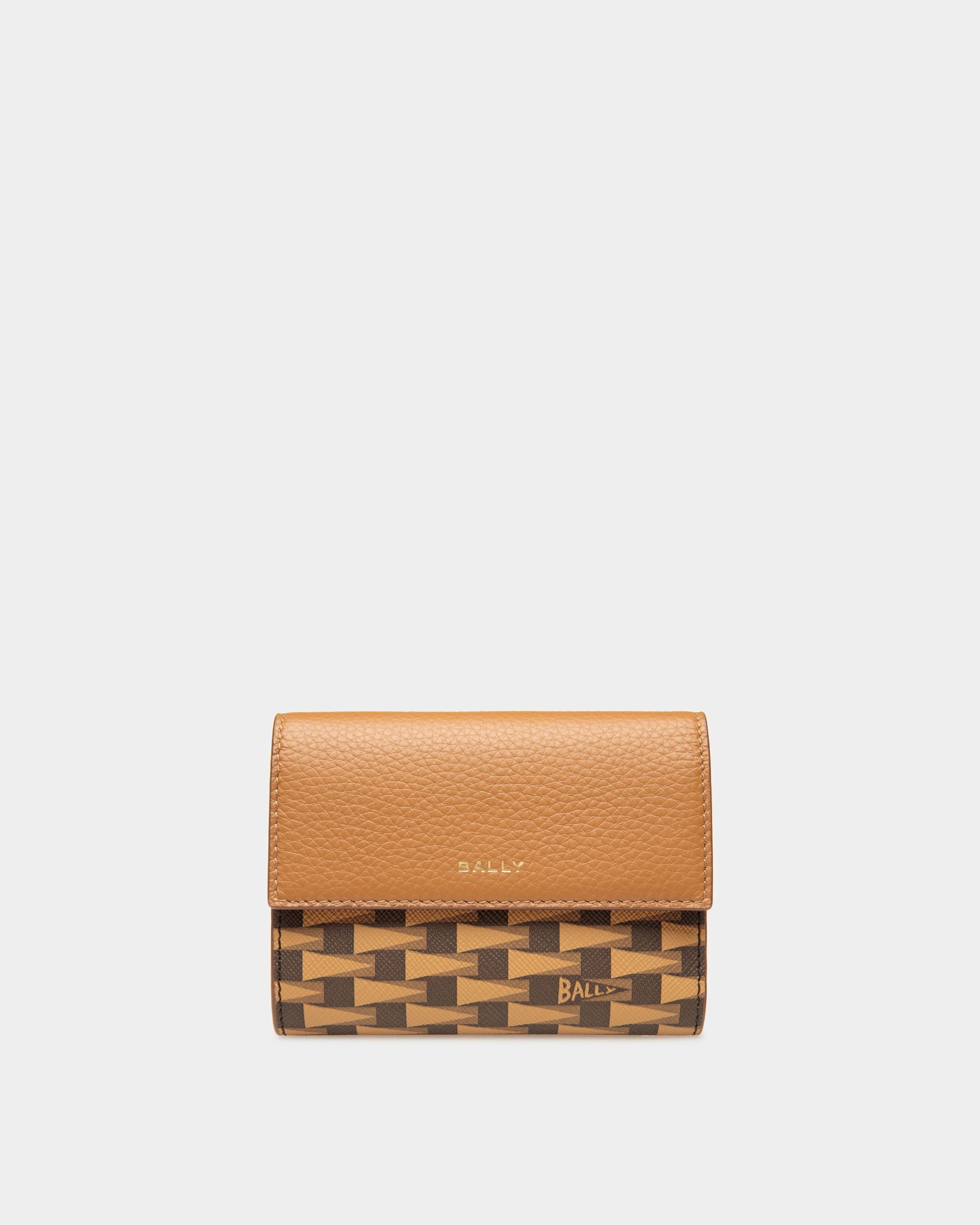 Pennant Card Holder |Women's Card Holder | Desert TPU | Bally | Still Life Front