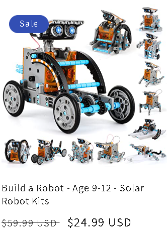 Solar 12 in 1 Robot