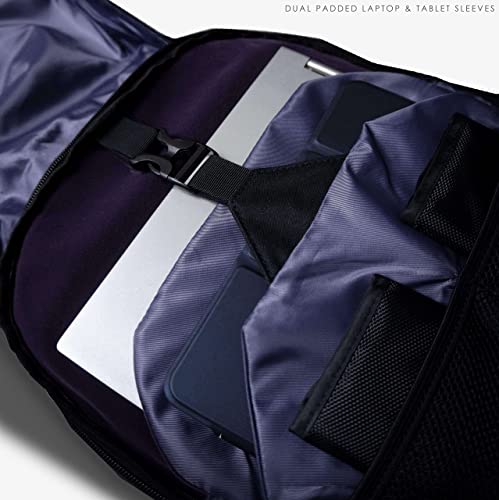 Smart Laptop and Travel backpack - Waterproof, RFID Anti-Theft, TSA lock, USB Charging