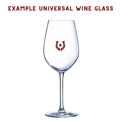 Example Universal Wine Glass - Texas Wine Club