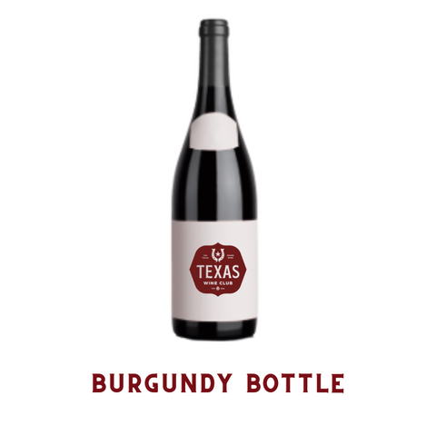 Burgundy Bottles - Types & Sizes of Wine Bottles - Texas Wine Club Education