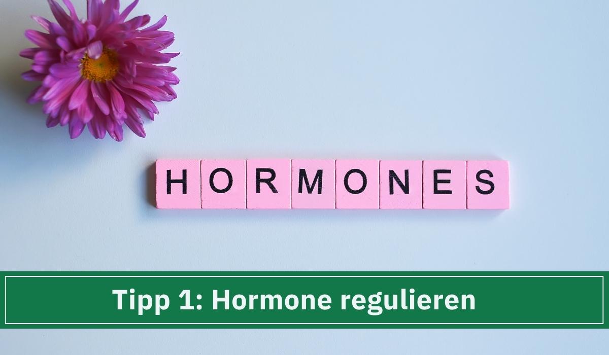 Durch Hormonregulierung in den Wechseljahren abnehmen.