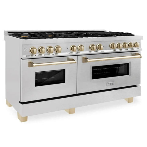 ZLINE Autograph Edition 60 Inch Dual Fuel Range (RASZ-SN-60)