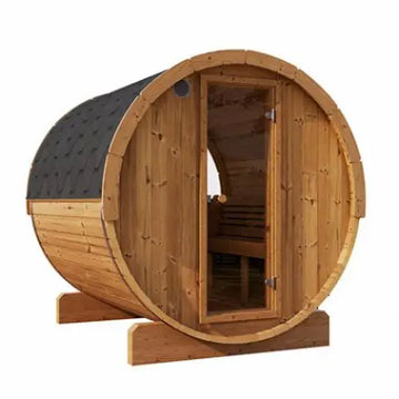 Sauna Life Model E7W Sauna Barrel-Window - Sauna Barrel
