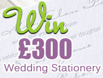 Bride and Groom Stationery Competition