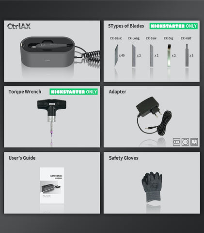 CtrlAX, Premium Ultrasonic Cutter