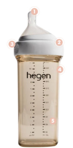 Hegen PCTO Feeding Bottle PPSU 330ml