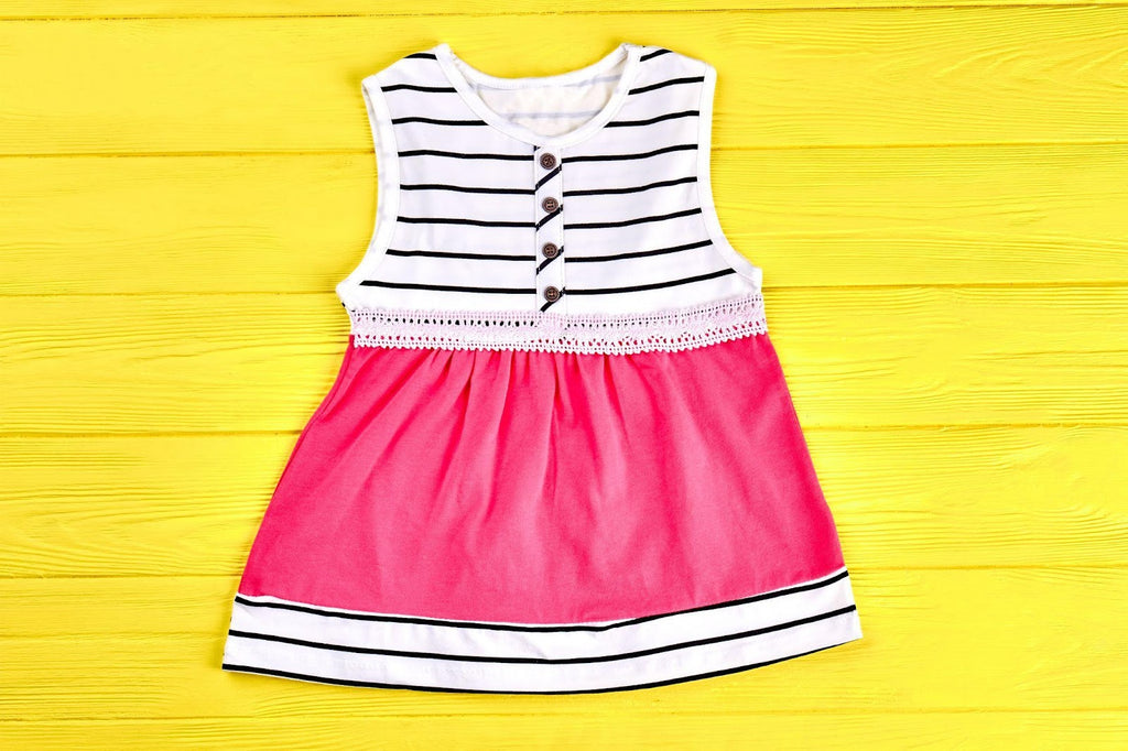 A baby girl summer dress