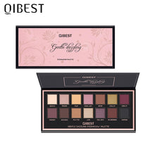 Load image into Gallery viewer, QIBEST Glitter Eye Shadow Pallete Makeup Long-Lasting Waterproof 14 Colors Soft Shimmer Eyeshadow Powder Makeup Smooth Cosmetic
