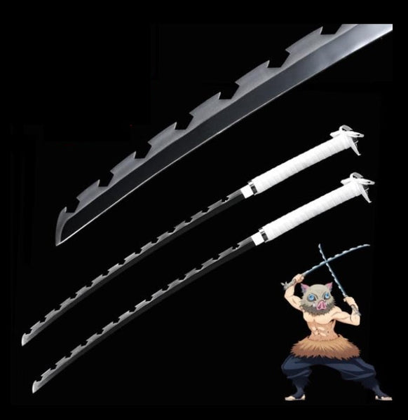 How to Make a Demon Slayer Inosuke Hashibira Sword Paper Weapons Easy   YouTube