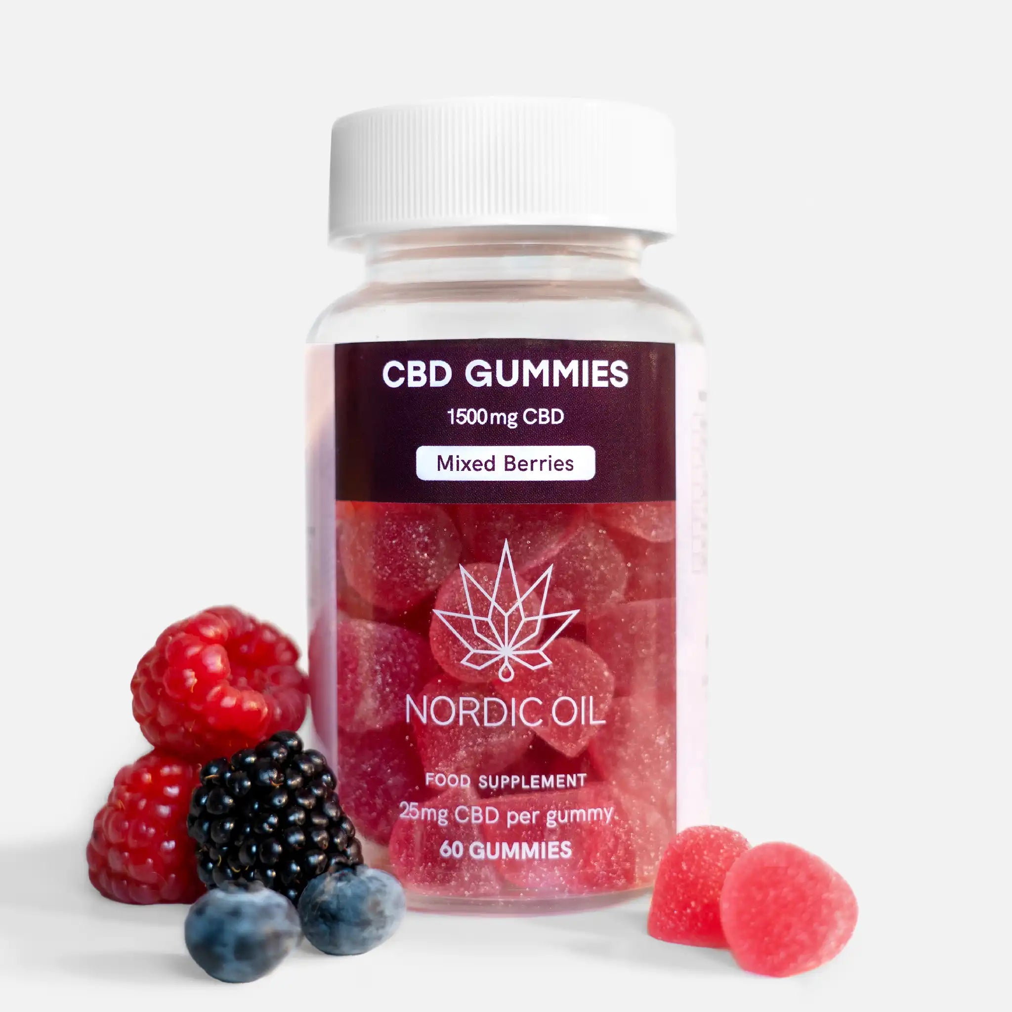 Billede af CBD Gummies (1500mg) Skovbær