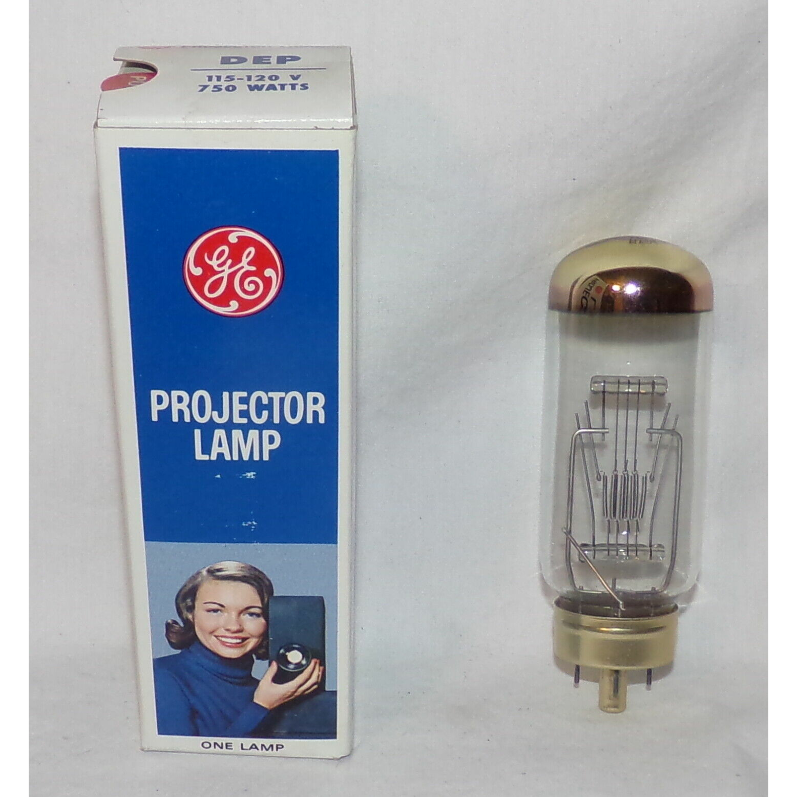 Happy shopping GE  Electric DLN 120V 750W Projector Lamp .