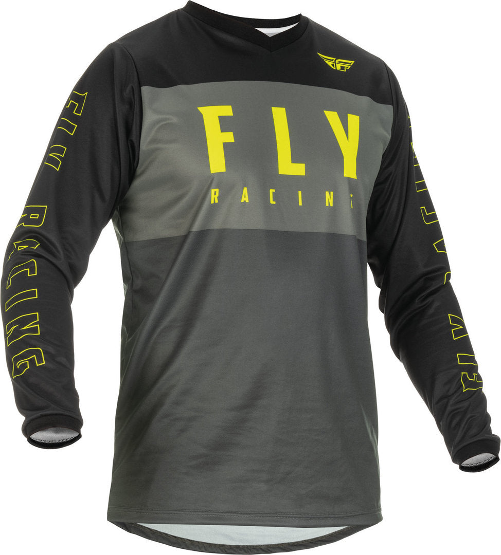 Fly F16 Youth Jersey Black White