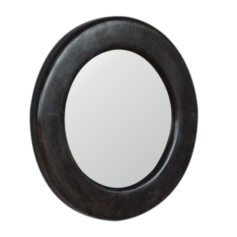 SCANDI. Carbon Black Frame Mirror