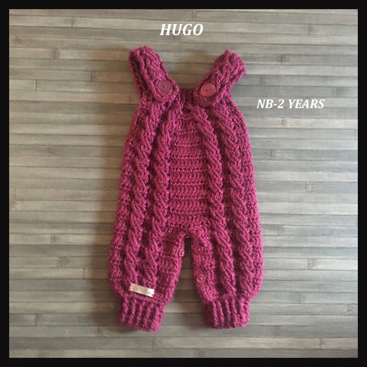 Hugo Crochet Baby Romper & Hat Set Crochet Pattern 0-3 Months – Lisa's  Crochet Designz