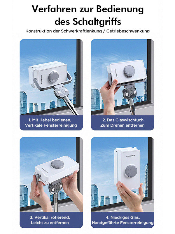 Joybos® Rechteckige doppelseitige magnetische Teleskopstange