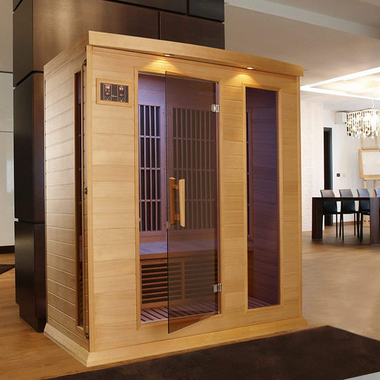 Radiant Saunas BSA2400 - Sauna de infrarrojos de cerámica para 1-2 personas