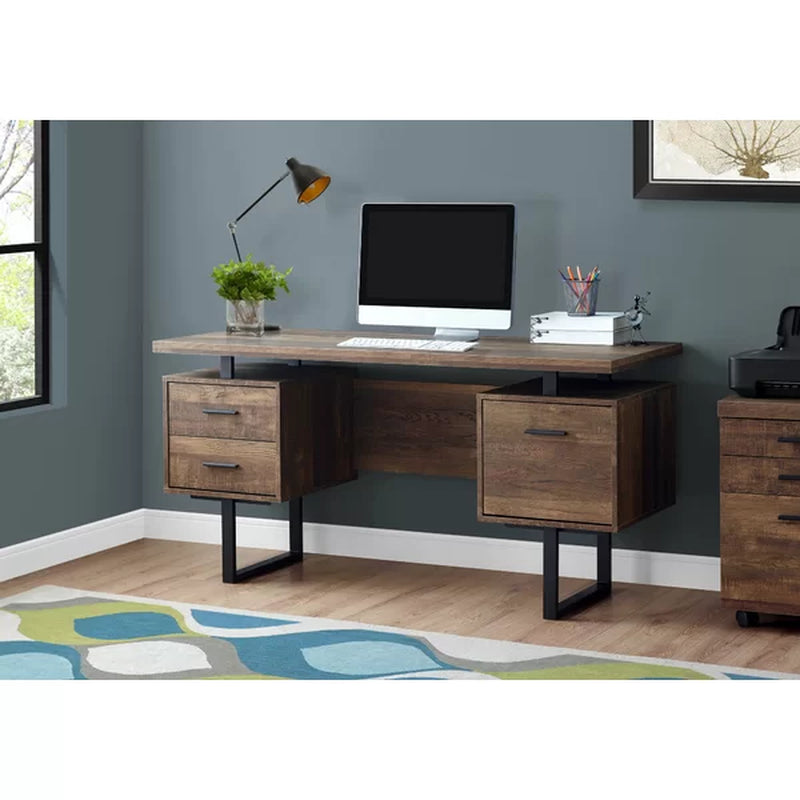 union rustic schumacher credenza desk