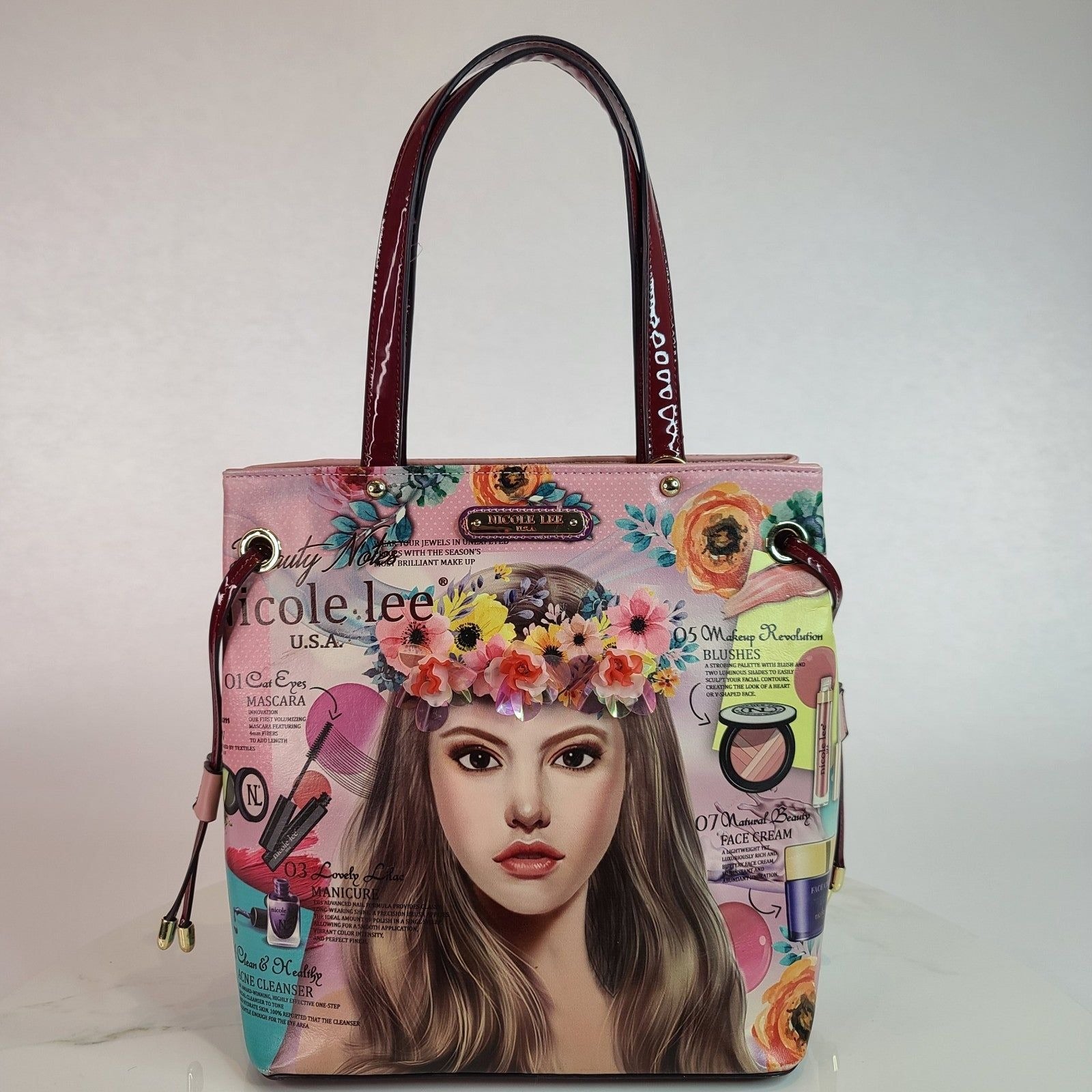 NICOLE LEE Venecia Loves Make Up Tote Handbag – Fearless Handbags