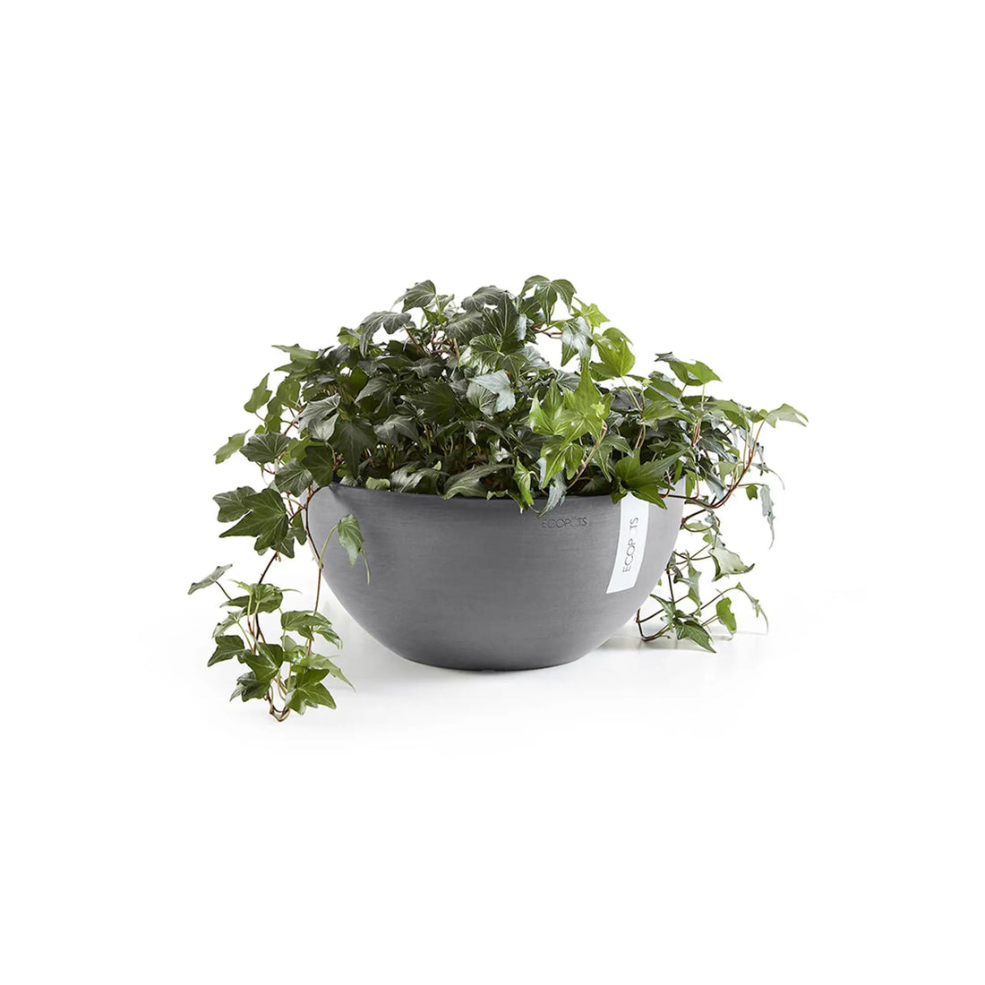 Ecopots Venice Smart Plant Pot - Grey - Leaf Culture
