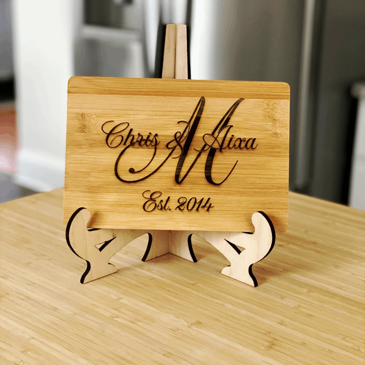 Personalized Initial And Names Cutting Boards Gift Ideas