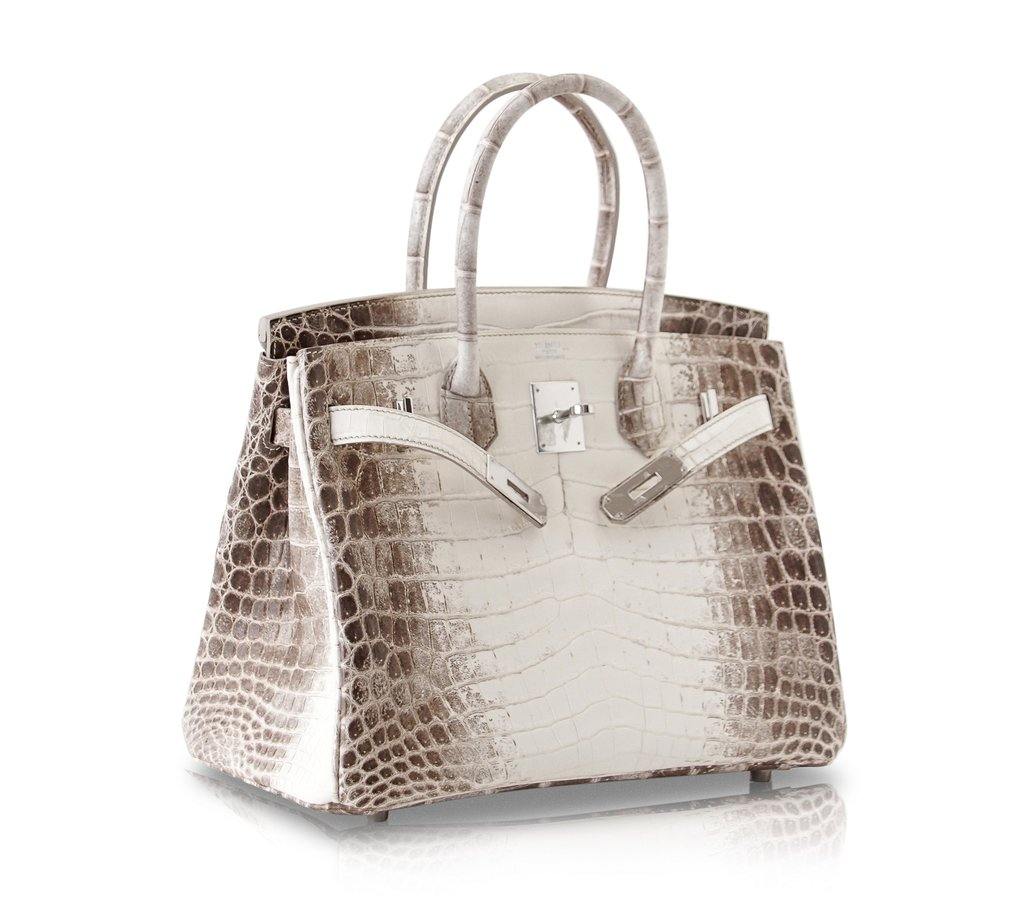 hermes birkin himalayan crocodile