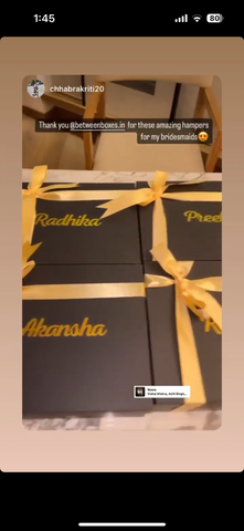 Bridesmaid boxes delhi