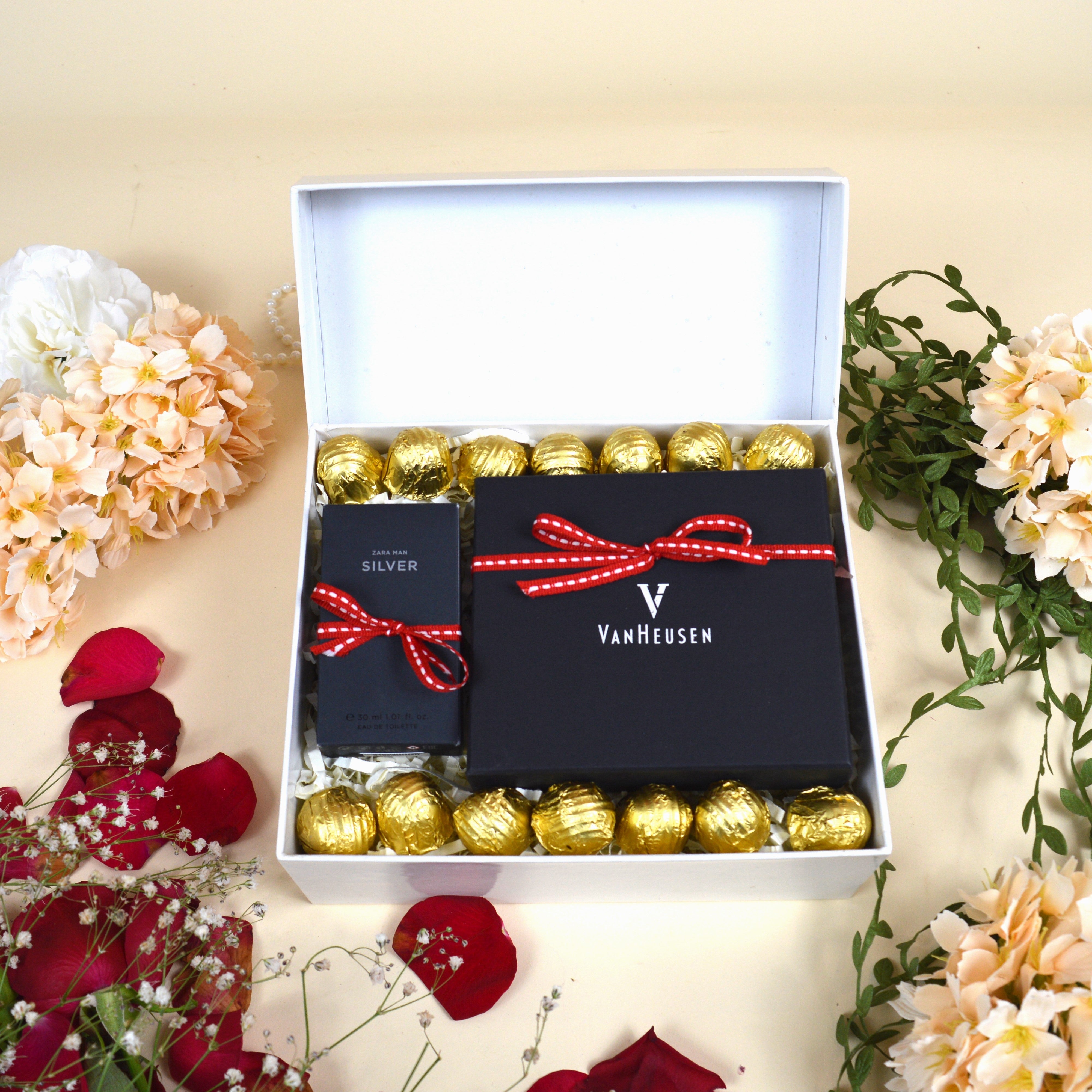 Buy Gleevers Birthday Gift for Men|Gift Box pack of 2 with Urban Gabru  Perfume (100 ml) & Yellow Chimes Bracelet|Anniversary Gift for Husband,  Valentine Gift for Boyfriend, Birthday Gift for Brother Online