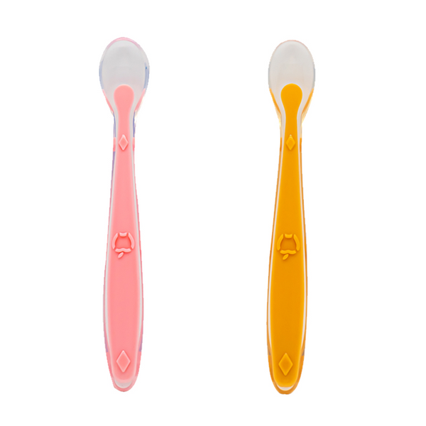 Munchkin Training Spoons, Silicone, Gentle Scoop - 2 spoons