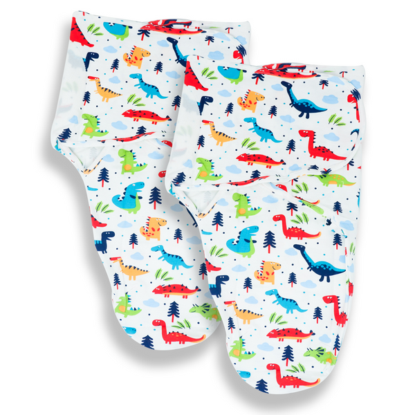 Callowesse Newborn Baby Swaddle - 0-3 Months - Bunny Buddies - Pack of