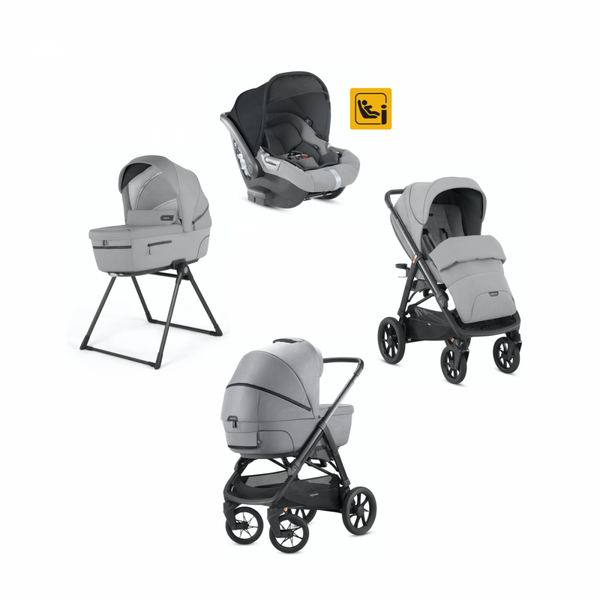 Inglesina Electa Bassinet + Stand for Baby and Newborns up to 6 Months -  for Overnight Sleep & Travel - with Ventilation Control System, Cover 