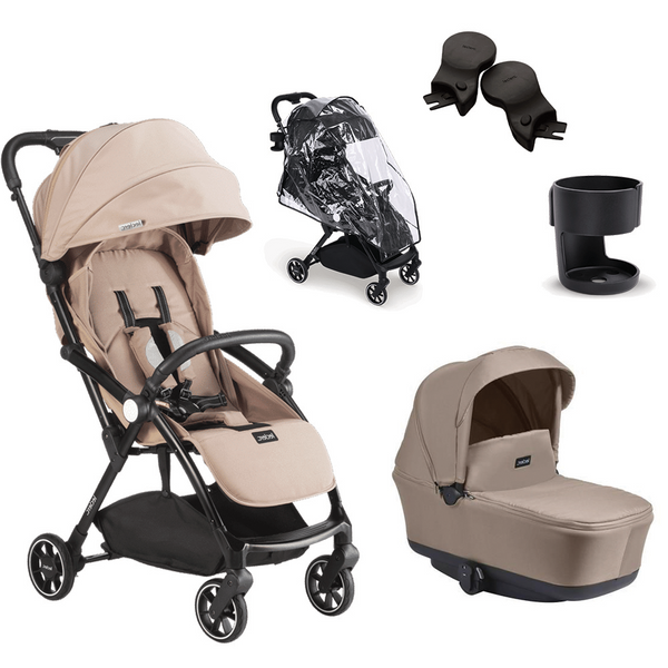 Kinderkraft Nubi Stroller, Birds, Compact Stroller