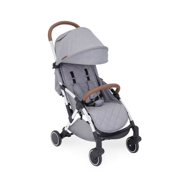 Quinny Hubb Stroller and Hux Carrycot - Cork on Grey/Graphite