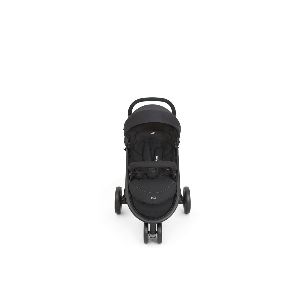 joie litetrax 3 wheel pushchair with footmuff