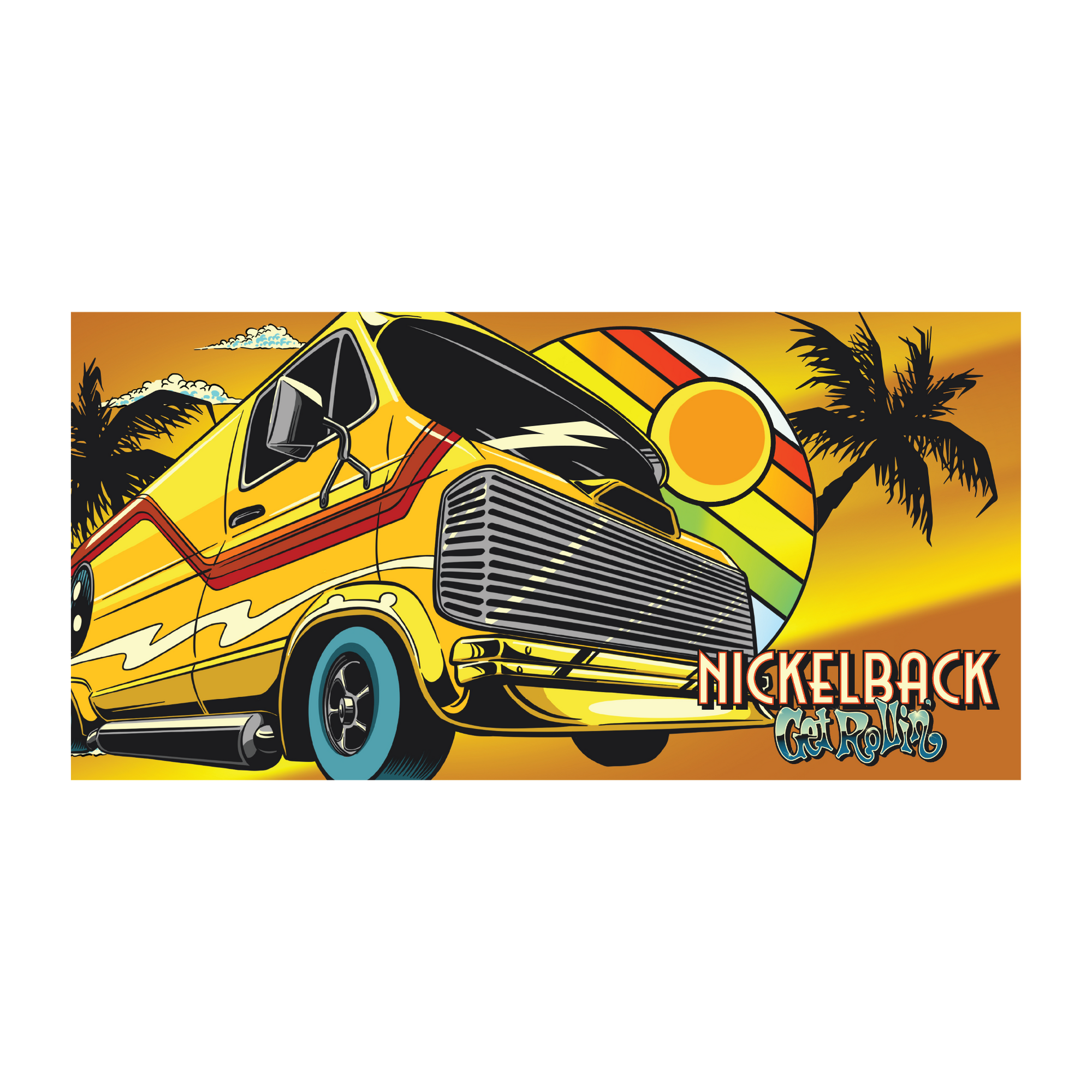 Nickelback Clip Keychain