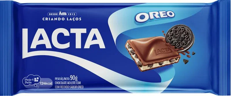 LACTA - Chocolate bar With Crunchy Diamante Negro and White chocolat