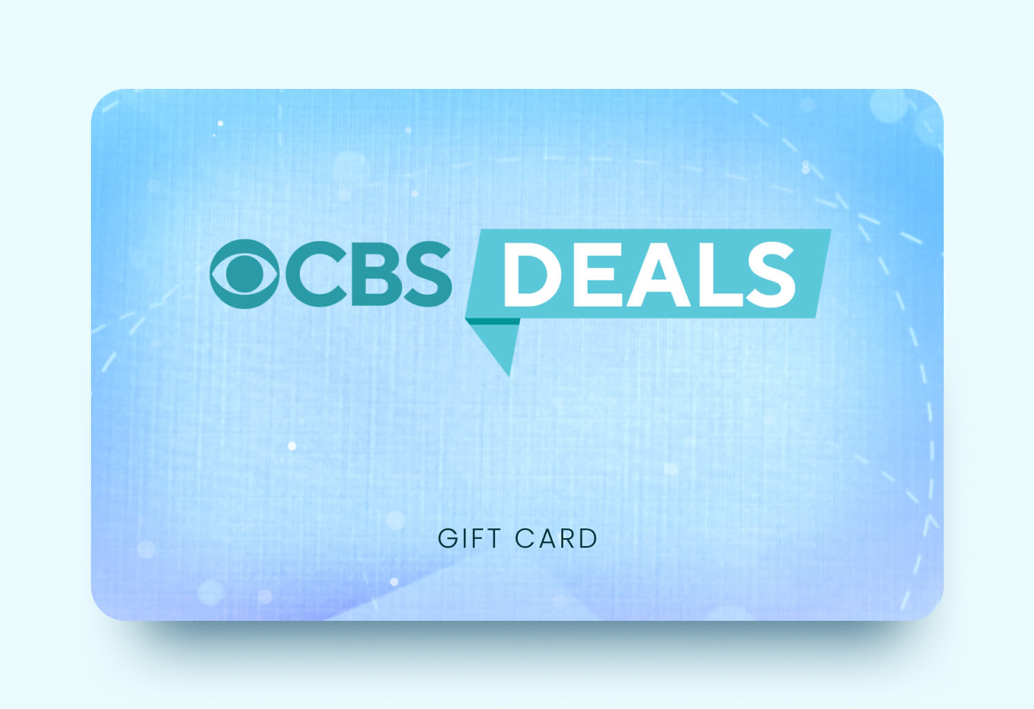 CBS Deals Gift Card CBS Deals