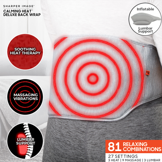 Cordless Neck Heat Therapy Wrap by Sharper Image @
