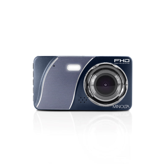 Minolta MNCD410T FHD Front & Rear View Dash Camera with 3-Ch