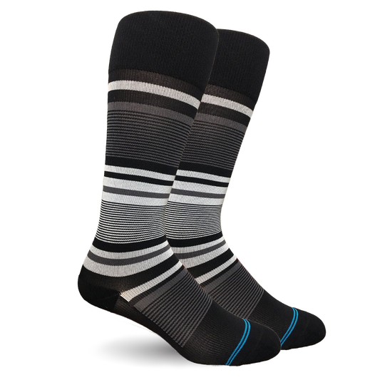 Compression Stockings Cotton Multi Stripes