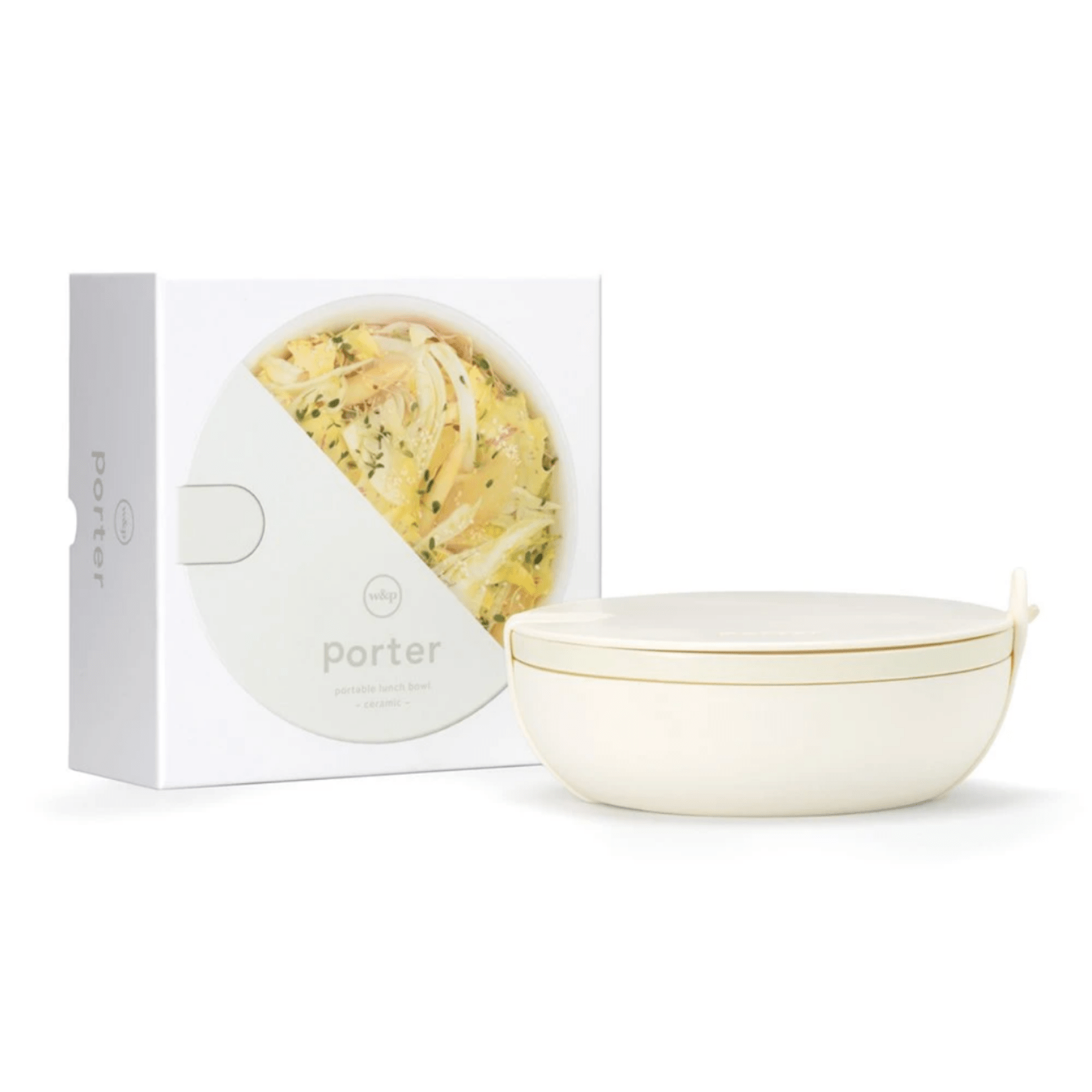 Porter Plastic Bowl - Cream - W&P